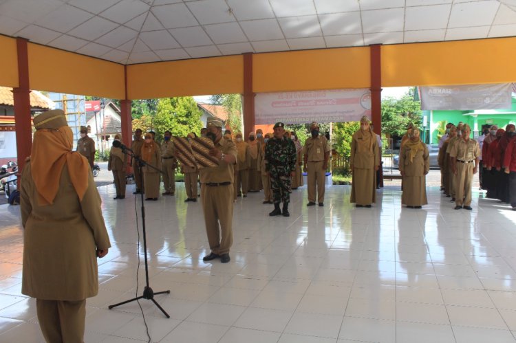Upacara Peringatan Hari Bela Negara ke 74 di Kecamatan Gantiwarno