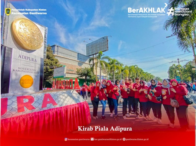 Kirab Piala Adipura Kabupaten Klaten