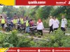 Pembersihan Pohon Hanyut di bawah Jembatan Bulusan Jabung