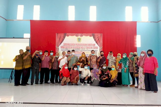 Sosialisasi Pendirian dan Pengelolaan BUMDes di  desa Ngandong Kecamatan Gantiwarno