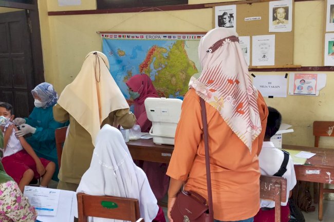 Monitoring Vaksinasi Covid 19 usia 6 - 11 Tahun Dosis 2