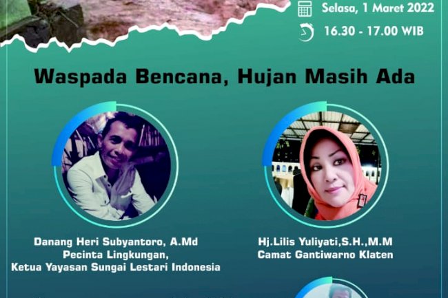 DIALOG INTERAKTIF "WASPADA TERHADAP BENCANA" BERSAMA CAMAT GANTIWARNO