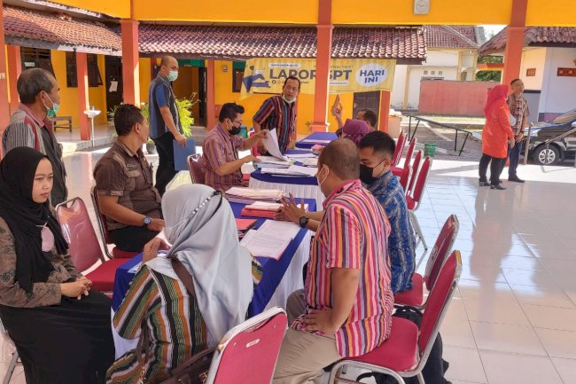 Penilaian Evaluasi Kinerja Kecamatan Gantiwarno dari Tim Kabupaten Klaten