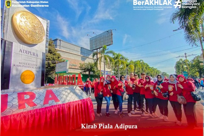 Kirab Piala Adipura Kabupaten Klaten