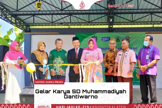 Melintasi Batas Kreativitas: Eksplorasi Mendalam dalam Gelar Karya Profil Pelajar Pancasila SD Muhammadiyah Gantiwarno