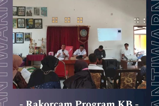 Rapat Koordinasi Program Bangga Kencana untuk Menurunkan Tingkat Stunting di Kecamatan Gantiwarno