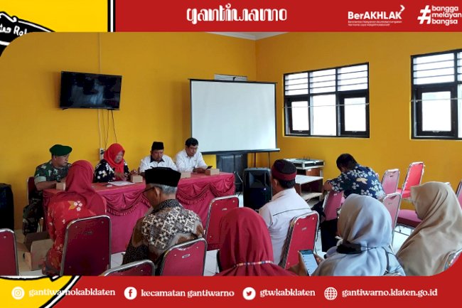 Rapat Evaluasi dan Pembubaran Panitia MTQ
