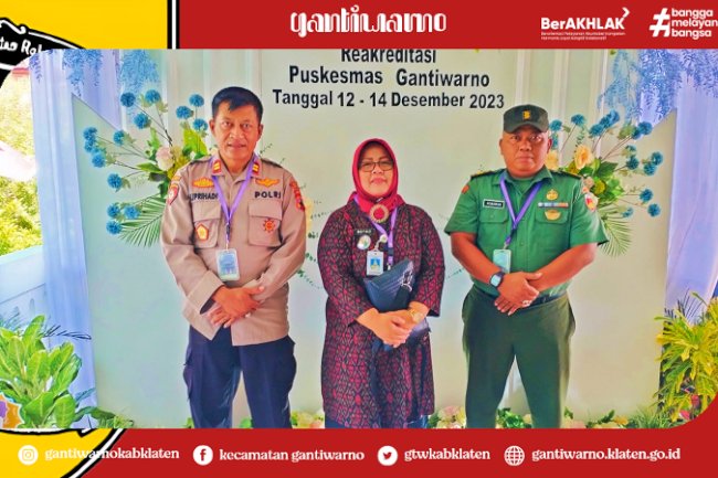 Reakreditasi Puskesmas Gantiwarno