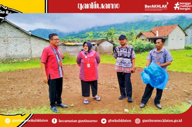 Pemantauan Talud Amblas di Desa Katekan