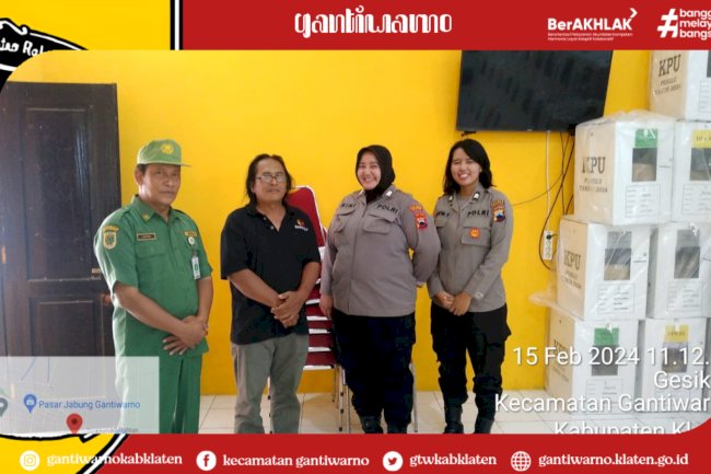 Menerima Kunjungan dari Polres Klaten