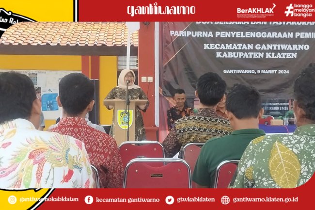 Do'a Bersama dan Tasyakuran Paripurna Penyelenggaraan Pemilu 2024