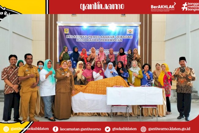 Pelatihan Pemulasaran Jenazah Bagi Kader Perempuan