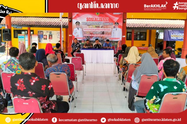 Sosialisasi Perda Nomor 1 Tahun 2023