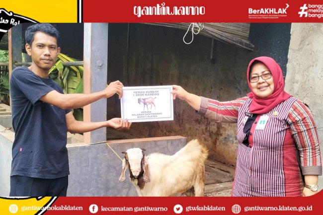 Penyerahan Hewan Kurban