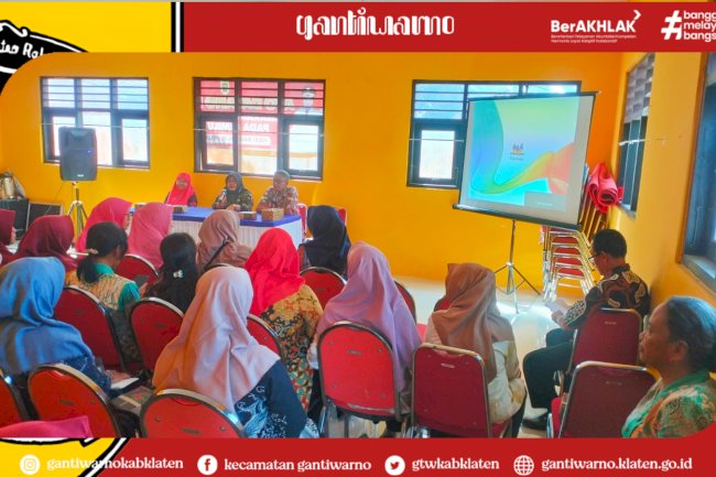 Rakor Monev TPK Tingkat Kecamatan Gantiwarno