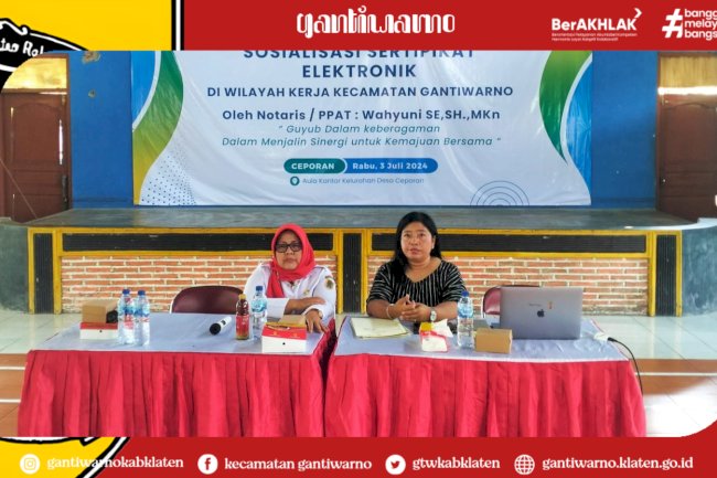 Sosialisasi Sertifikat Elektronik