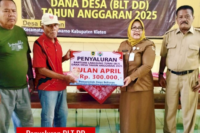 Penyaluran BLT DD Baturan