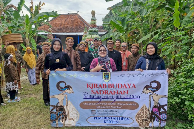 Camat Gantiwarno Berikan Sambutan di Acara Tayub Desa Ngandong, Ajak Lestarikan Budaya