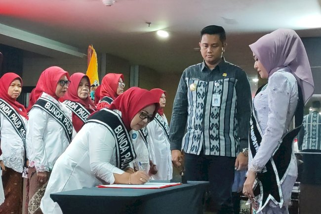 Camat Gantiwarno Jadi Bunda PAUD Kecamatan, Bupati Klaten Kukuhkan Sejumlah Camat