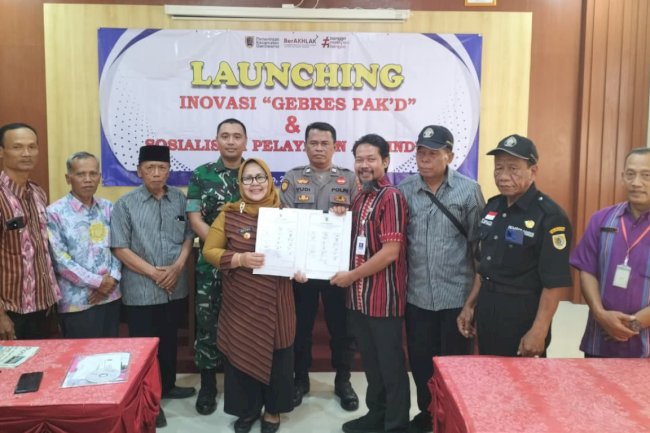 Teken Komitmen Bersama, Gantiwarno Siap Percepat Identitas Kependudukan Digital