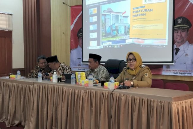 Kecamatan Gantiwarno Laksanakan Sosialisasi Perda Nomor 1 Tahun 2023 tentang Penyelenggaraan Perizinan Berusaha