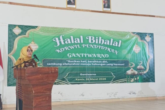 Pererat Silaturahmi, Camat Gantiwarno Hadiri Halal Bihalal Korwil Pendidikan