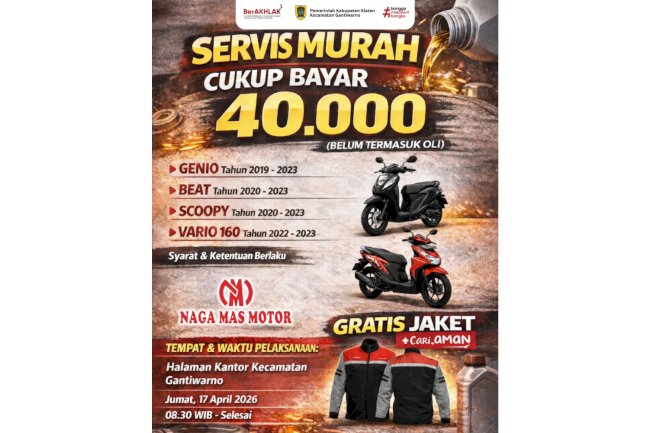 PROMO SERVIS MURAH KHUSUS HONDA