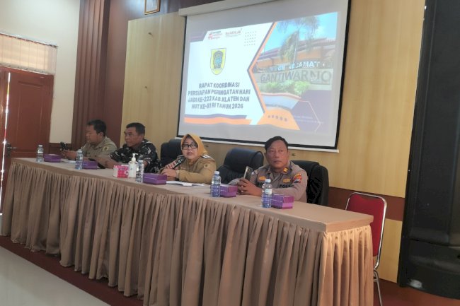 Gantiwarno Matangkan Persiapan Hari Jadi ke-222 Kabupaten Klaten dan HUT ke-81 RI Melalui Rapat Koordinasi Panitia