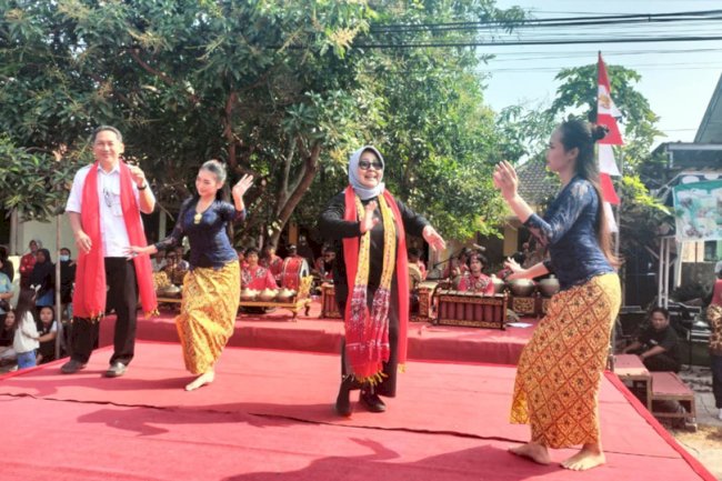 Jathilan Gaul Semarakkan Gantiwarno Menari, 500 Penari Tampil Kolosal dan 500 Porsi Soto Dibagikan