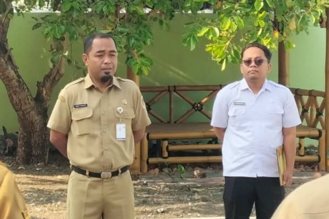 Apel Pagi Kecamatan Gantiwarno, Camat Dorong Pejabat Struktural Bergantian Menjadi Pembina Apel