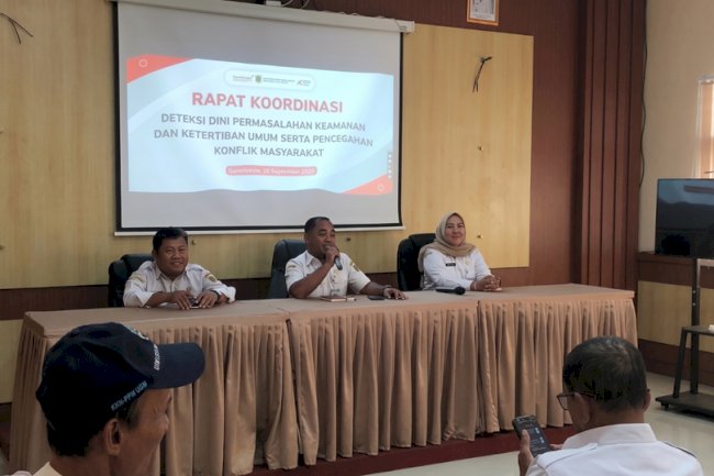 Jaga Kondusivitas Wilayah, Kecamatan Gantiwarno Tingkatkan Koordinasi Keamanan dan Ketertiban