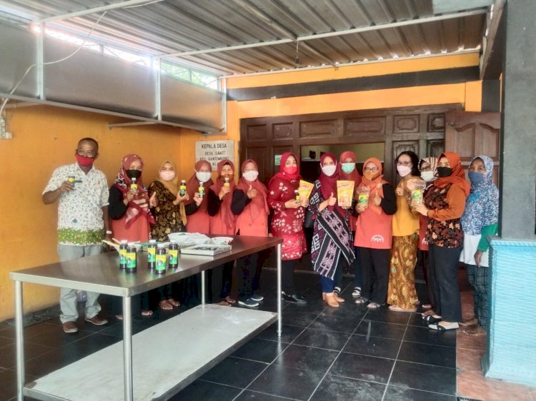 Kunjungan Ibu Wakil Bupati Klaten dan Camat Gantiwarno di Desa Sawit