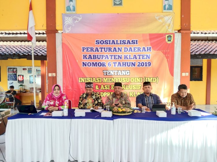 Sosialisasi Inisiasi Menyusui Dini dan Air Susu Ibu Eksklusif di Pendopo Kecamatan Gantiwarno