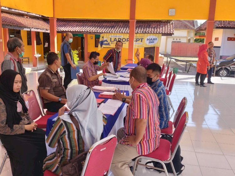 Penilaian Evaluasi Kinerja Kecamatan Gantiwarno dari Tim Kabupaten Klaten