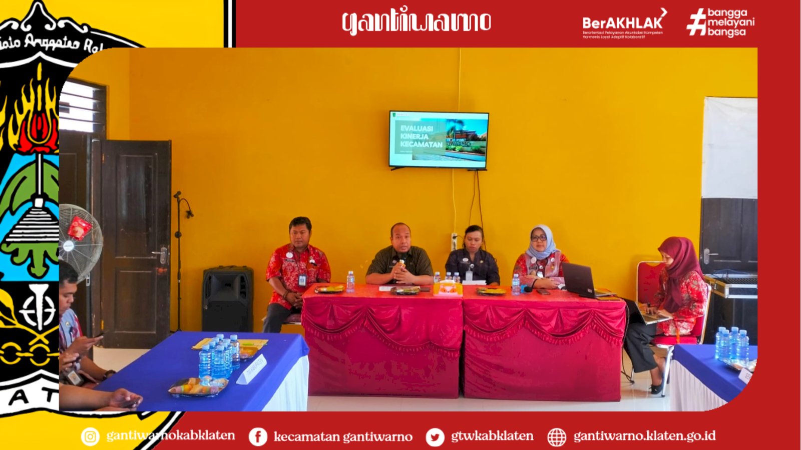 Monitoring Lapangan TIM Penilaian EKK Kabupaten Klaten