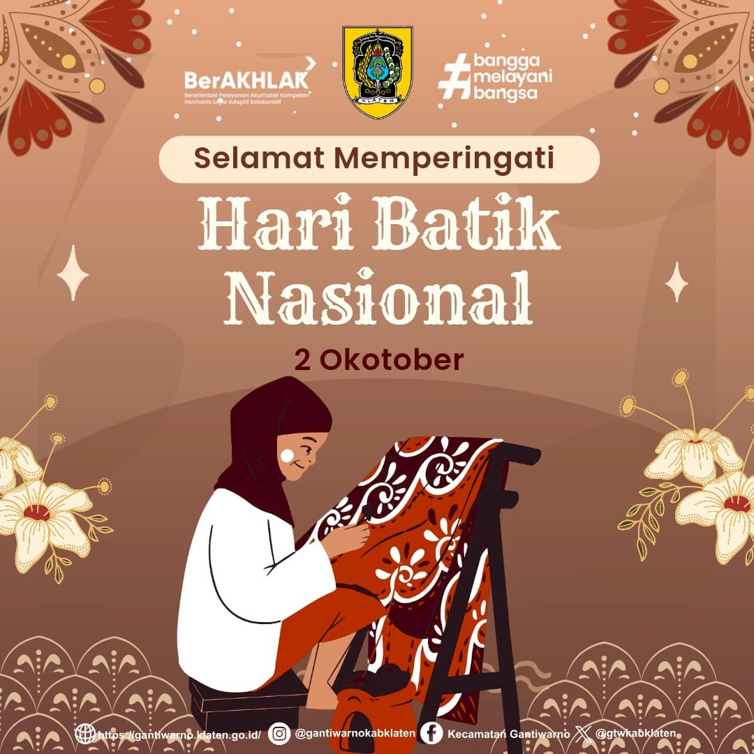 Selamat Memperingati Hari Batik Nasional