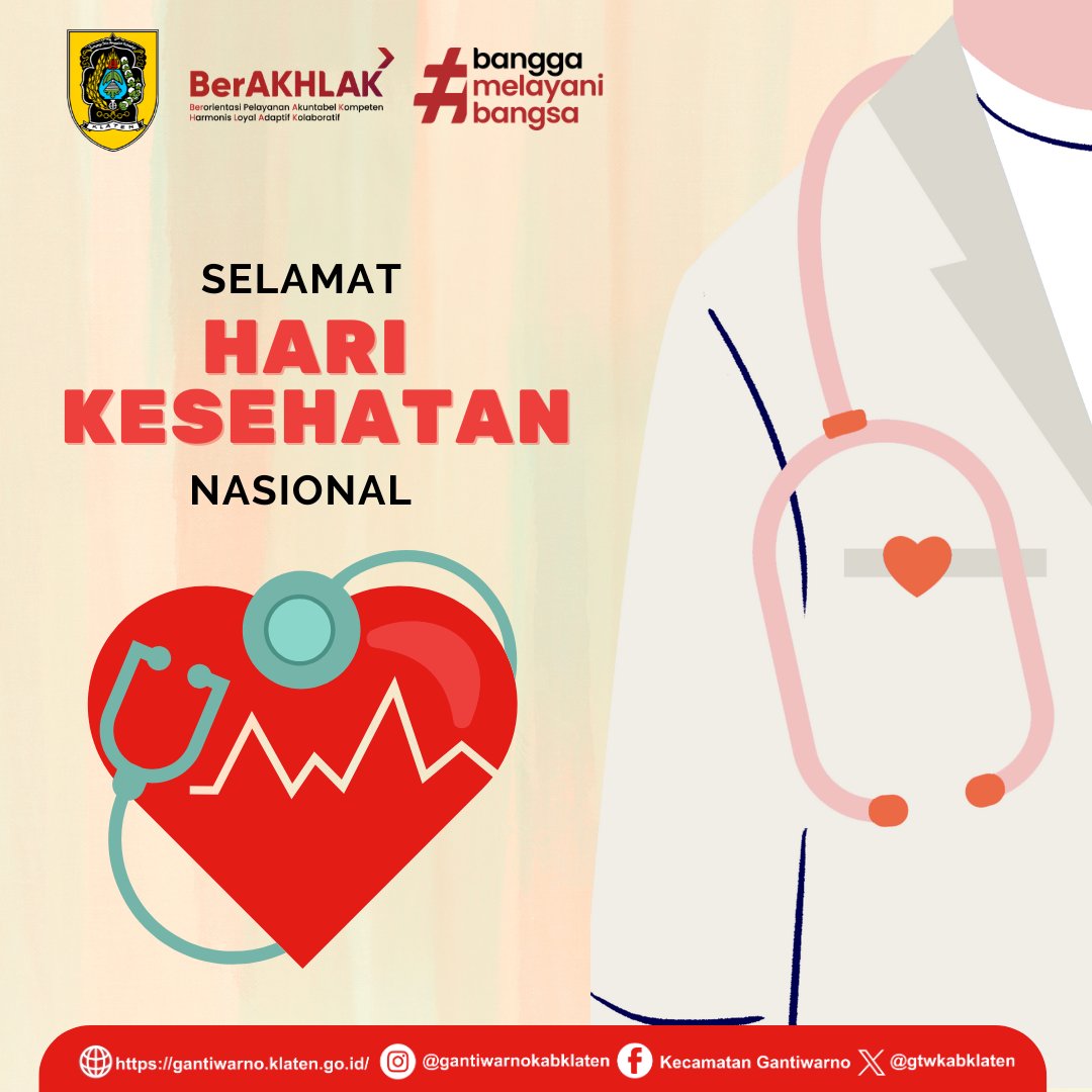 Selamat Hari Kesehatan Nasional!