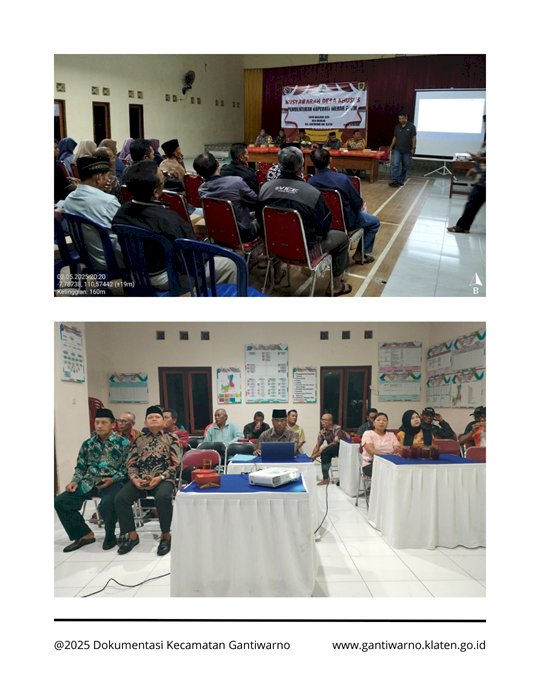 Malam ini 2 Desa melaksankan Pembentukan Koperasi Merah Putih