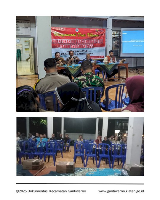 Musdesus Untuk Membentuk Koperasi Merah Putih