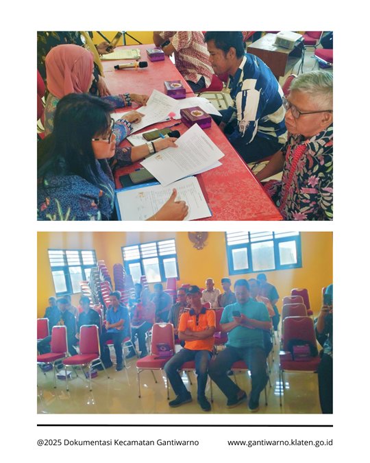 Koperasi Merah Putih Gantiwarno Berjalan dengan Pemberkasan yang Sah