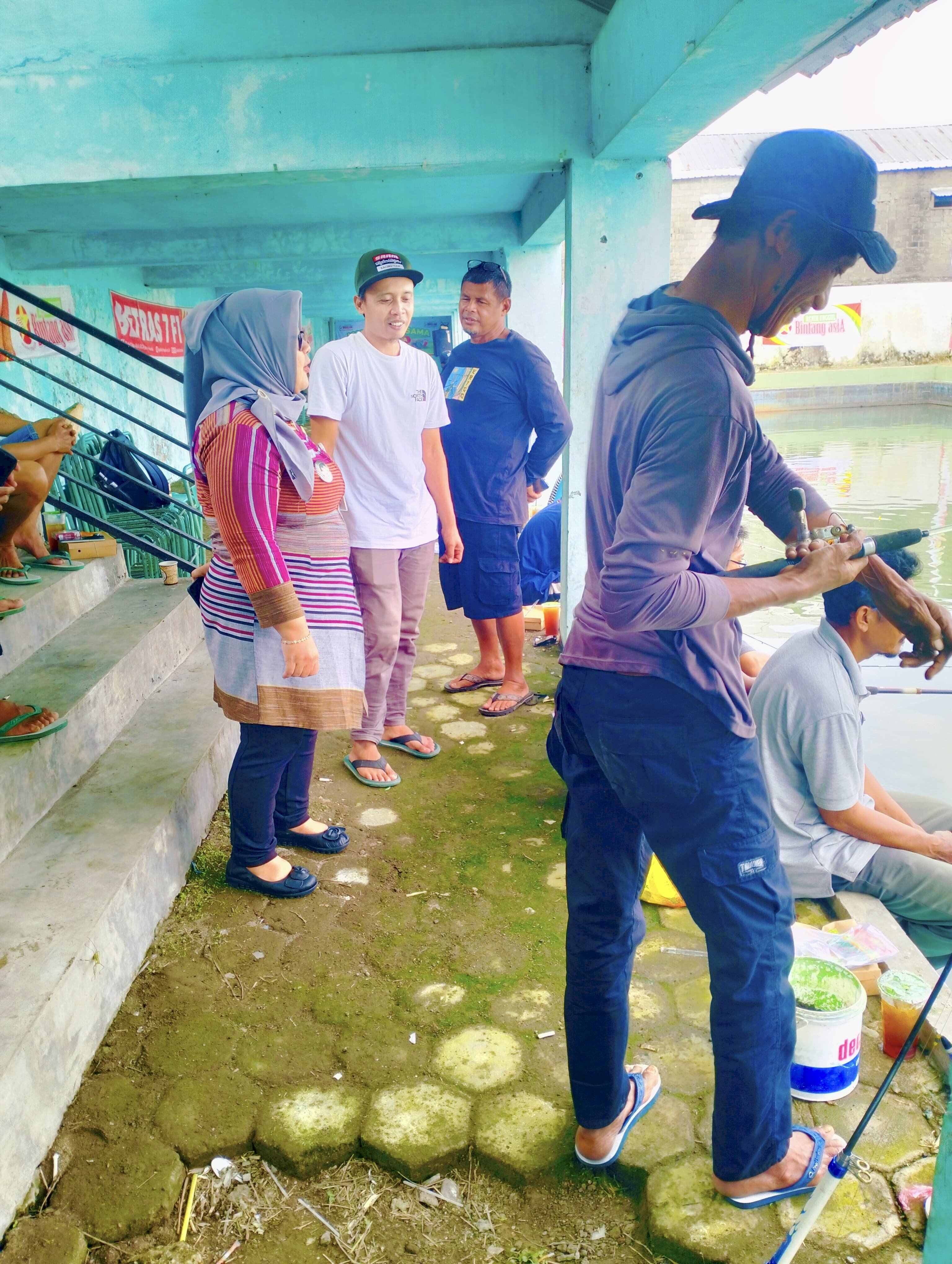 Bintang Asia Dukung Acara Pemancingan di Desa Muruh, Camat Gantiwarno Berharap Meningkatkan Sportivitas