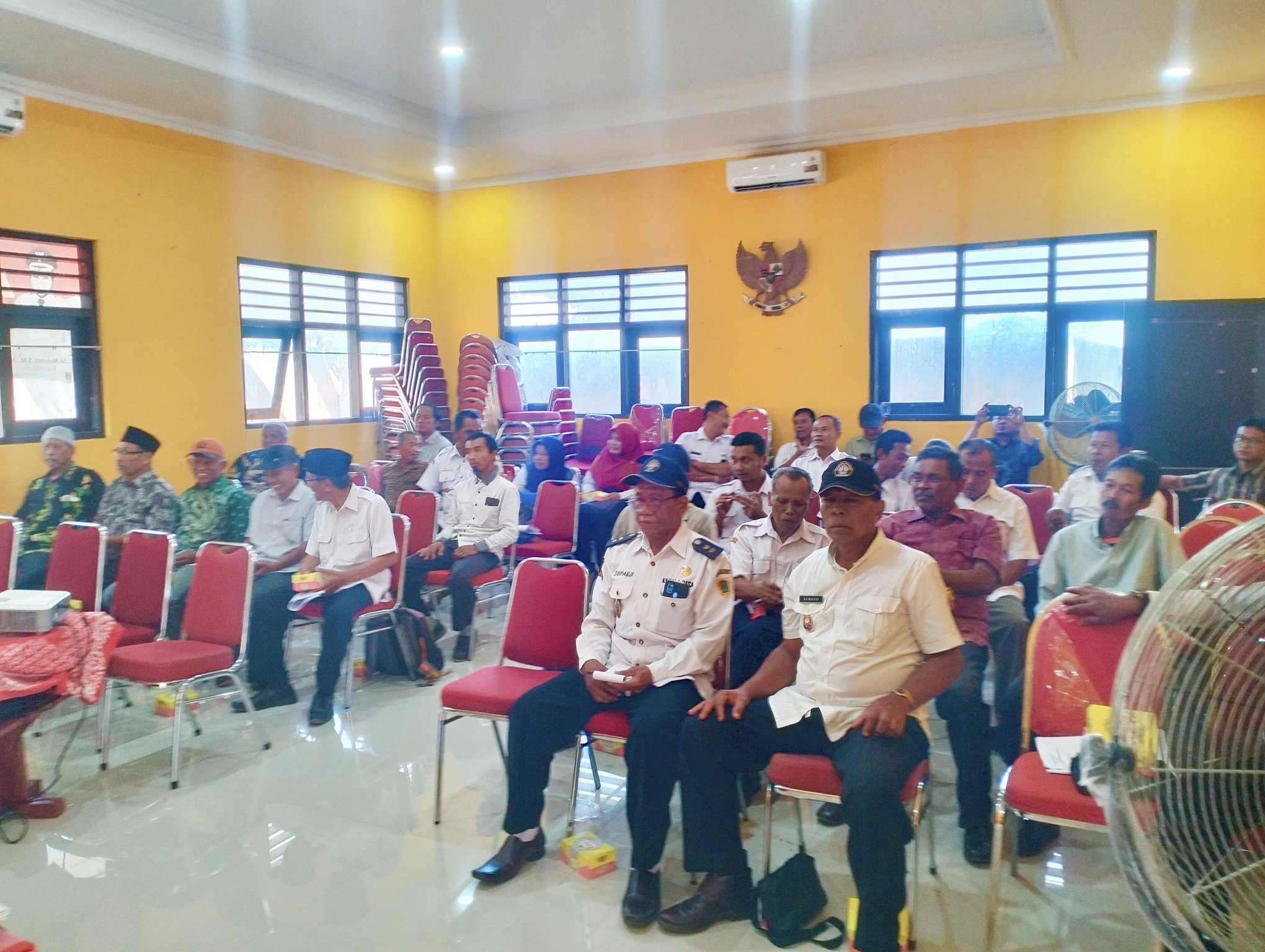 Camat dan Tenaga Ahli Dispermasdes Sosialisasi Ketahanan Pangan, Perangkat Desa Siap Beraksi