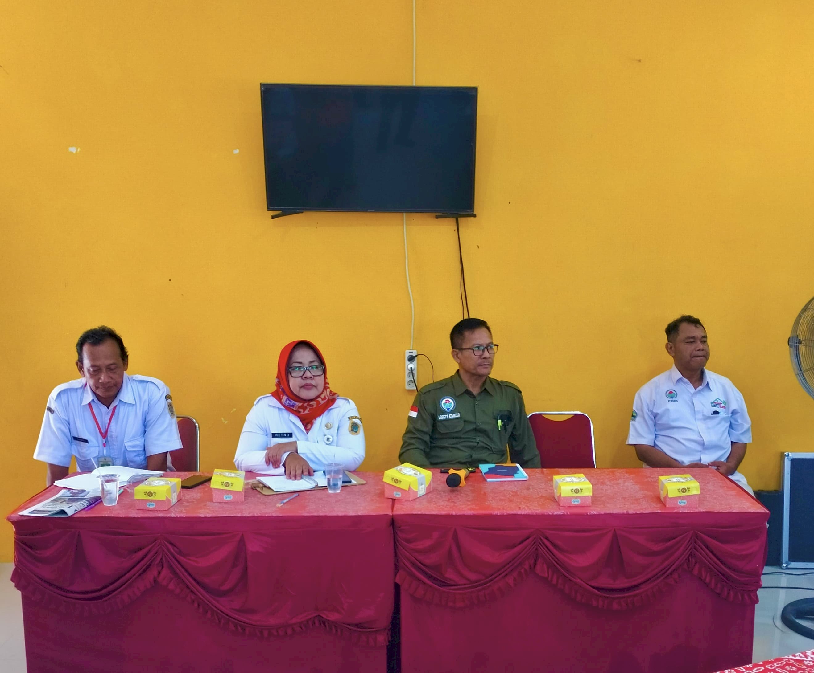 Camat dan Tenaga Ahli Dispermasdes Sosialisasi Ketahanan Pangan, Perangkat Desa Siap Beraksi