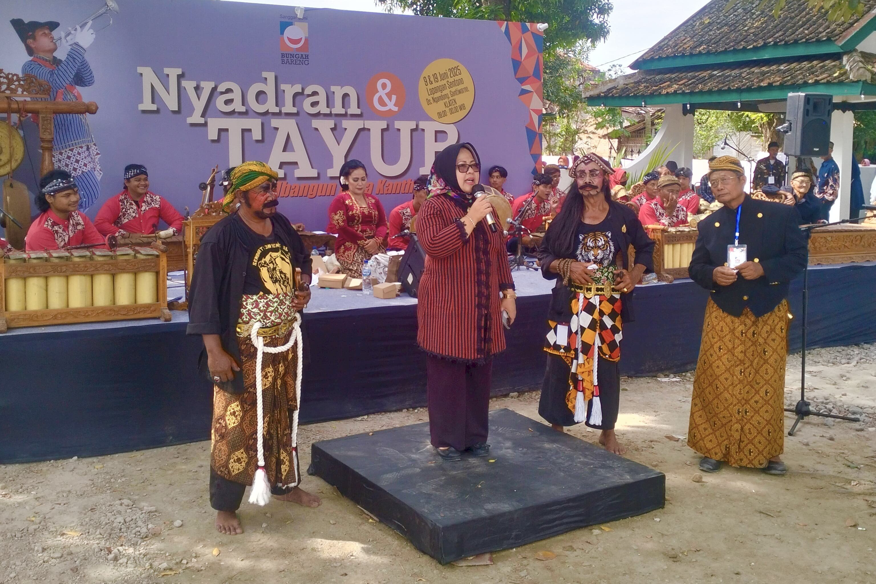 Acara Nyadran Tayub di Desa Ngandong, Camat Gantiwarno Ajak Lestarikan Budaya Lokal