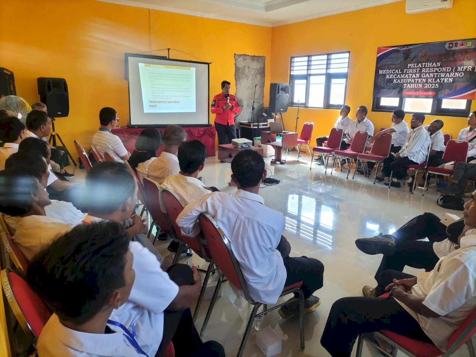 Pelatihan MFR dari Basarnas, TRC Gantiwarno Lebih Siap Tangani Bencana