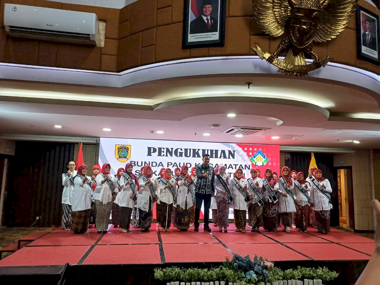 Camat Gantiwarno Jadi Bunda PAUD Kecamatan, Bupati Klaten Kukuhkan Sejumlah Camat