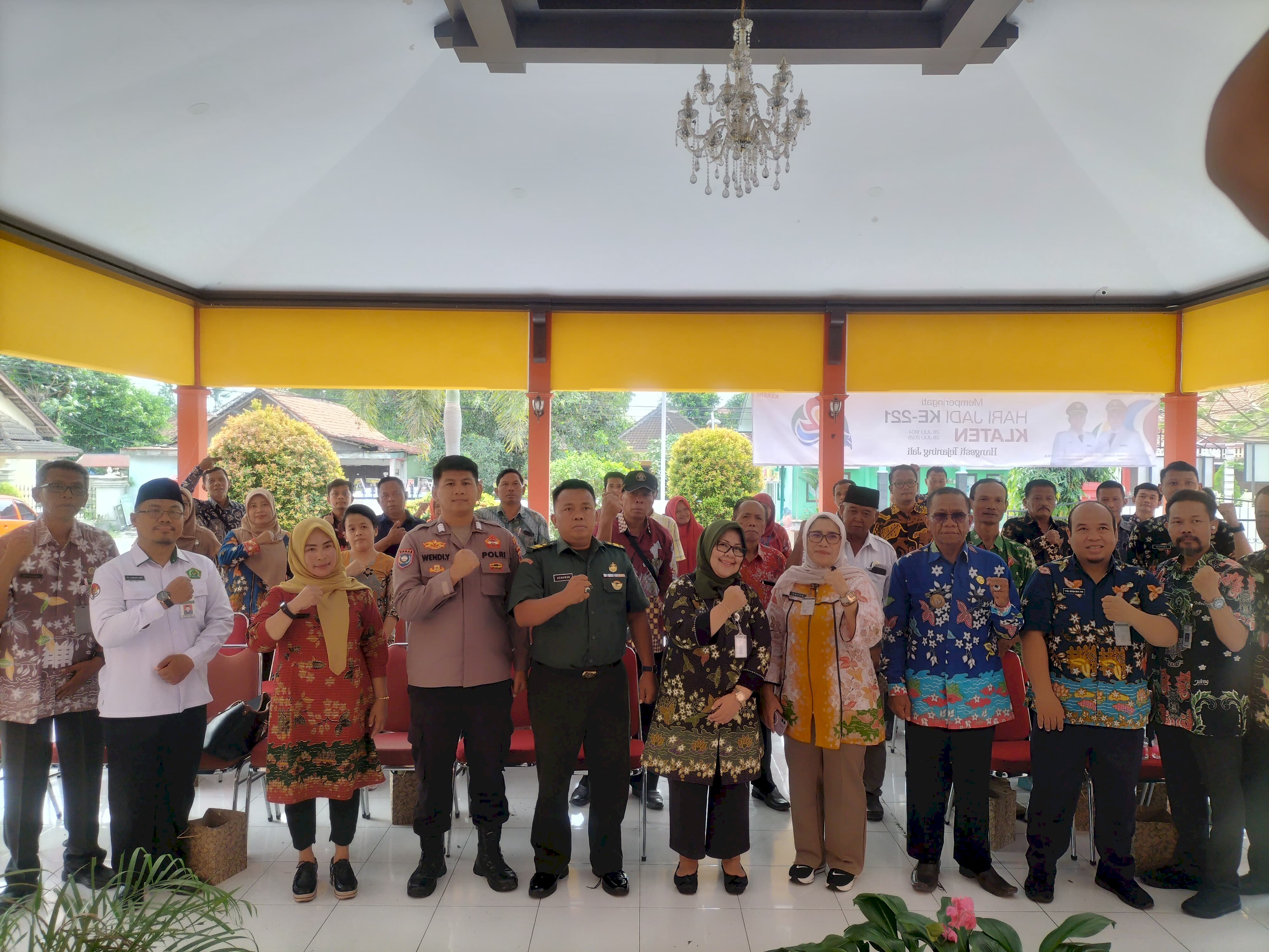Tingkatkan Kualitas Layanan, Kecamatan Gantiwarno Adakan Forum Konsultasi Publik