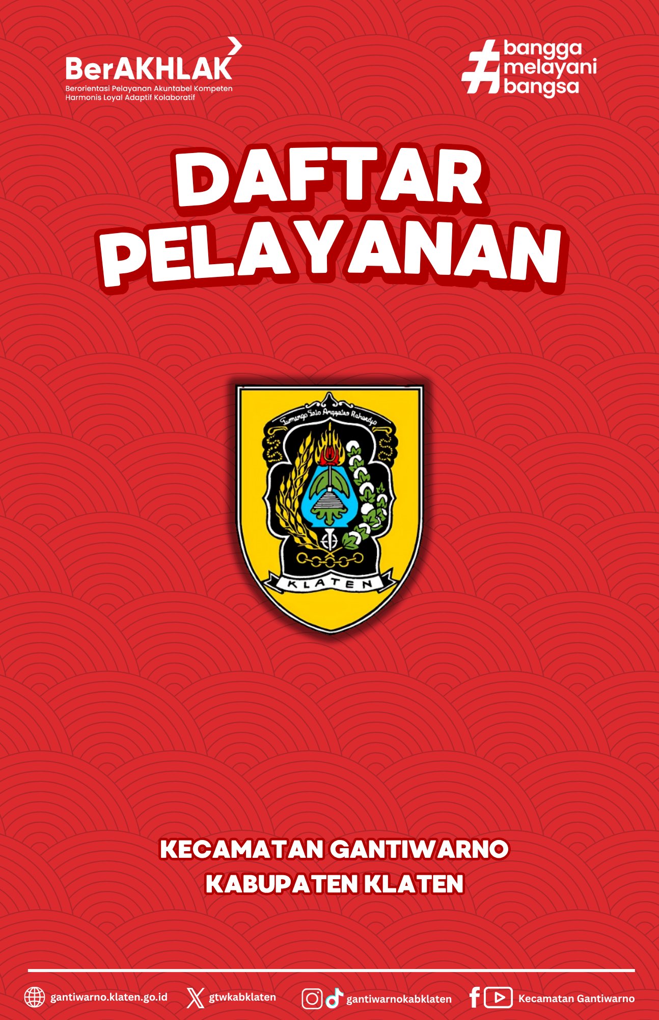 Standar Baru, Pelayanan Maju! Kecamatan Gantiwarno Mantapkan Komitmen Pelayanan Publik