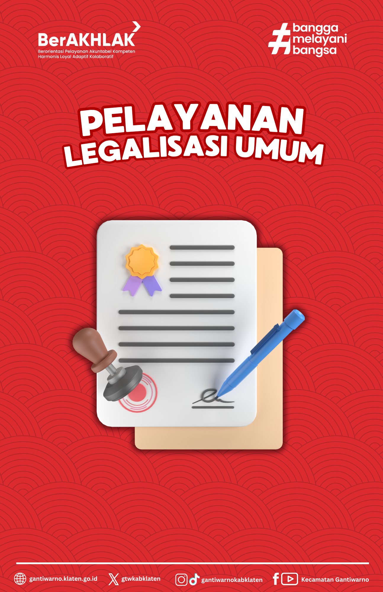 Standar Baru, Pelayanan Maju! Kecamatan Gantiwarno Mantapkan Komitmen Pelayanan Publik