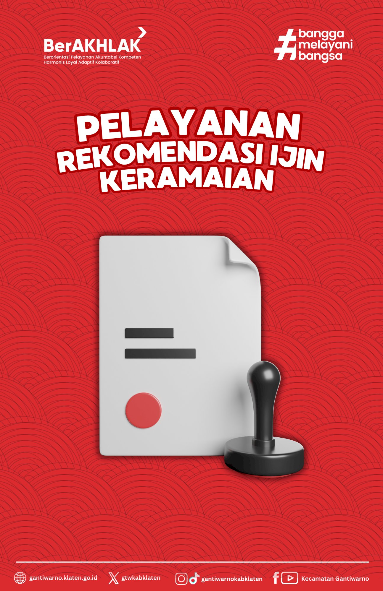 Standar Baru, Pelayanan Maju! Kecamatan Gantiwarno Mantapkan Komitmen Pelayanan Publik